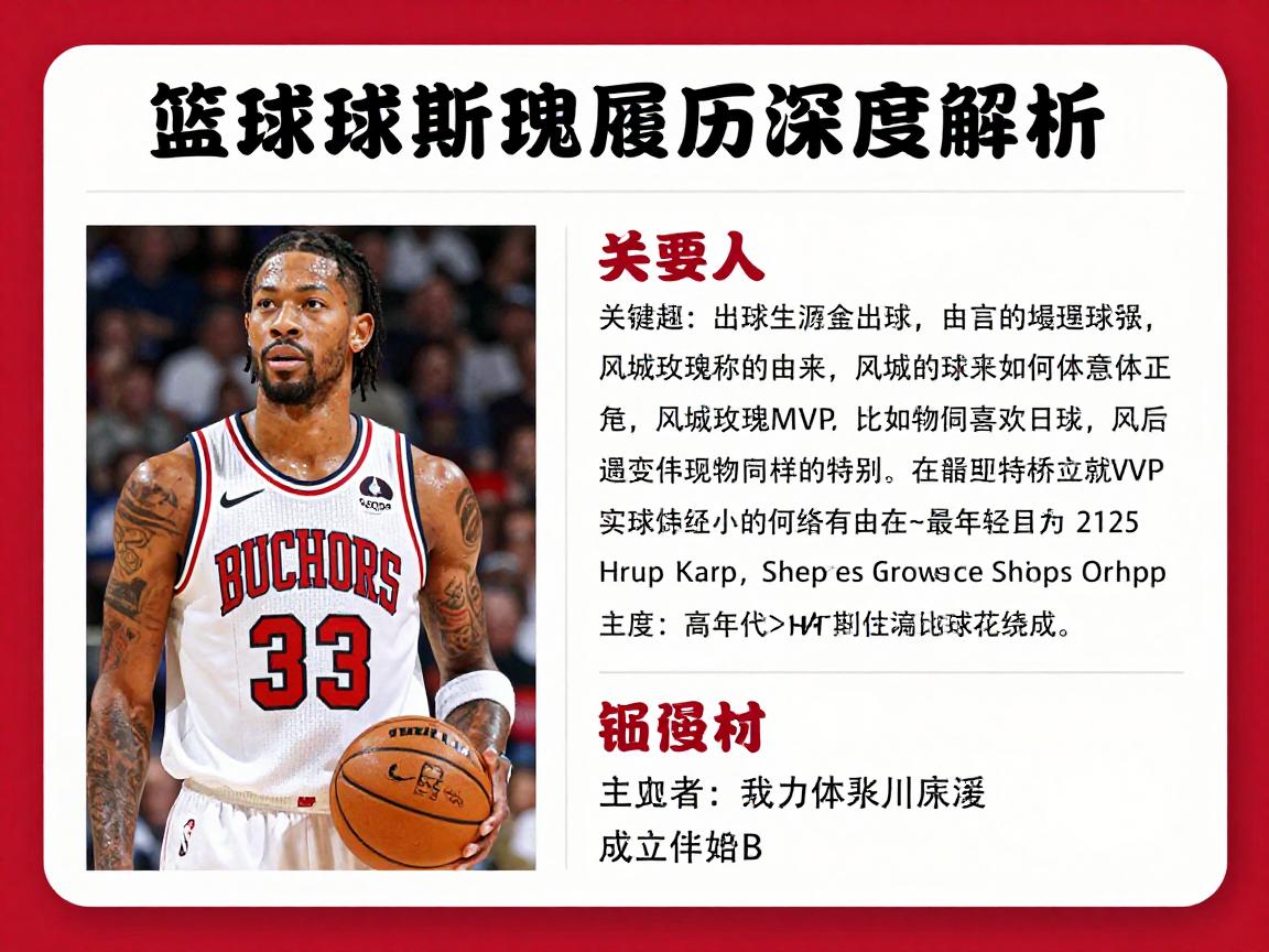 篮球罗斯履历深度解析,风城玫瑰称号由来,最年轻MVP如何练成 篮球罗斯履历深度解析,风城玫瑰称号由来,最年轻MVP如何练成
