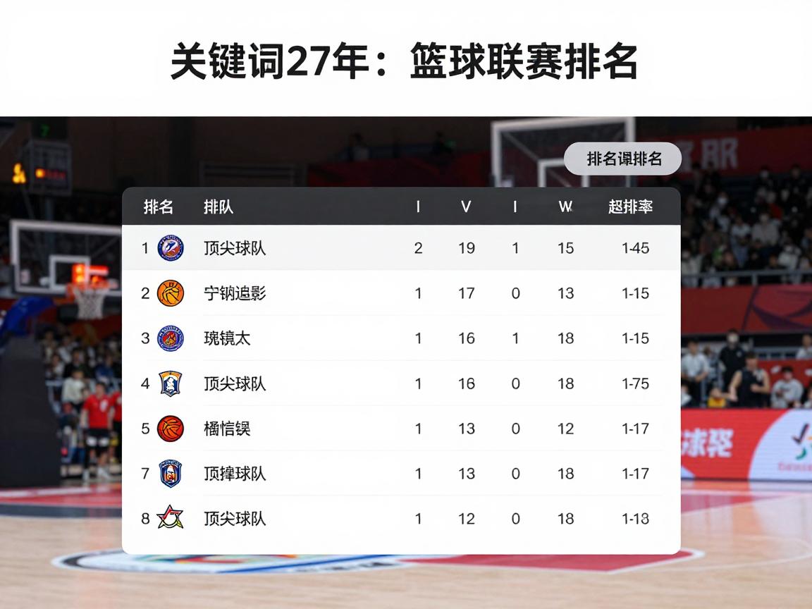 篮球联赛排名,如何查询最新排名,各联赛实力如何划分,顶尖球队有哪些特点 篮球联赛排名,如何查询最新排名,各联赛实力如何划分,顶尖球队有哪些特点