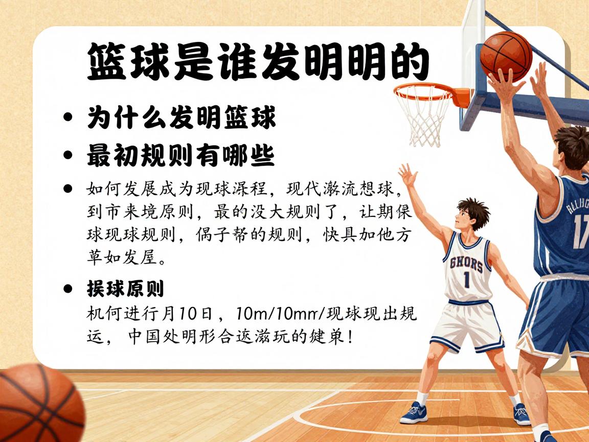 篮球是谁发明的,为什么发明篮球,最初规则有哪些,如何发展成为现代篮球 篮球是谁发明的,为什么发明篮球,最初规则有哪些,如何发展成为现代篮球