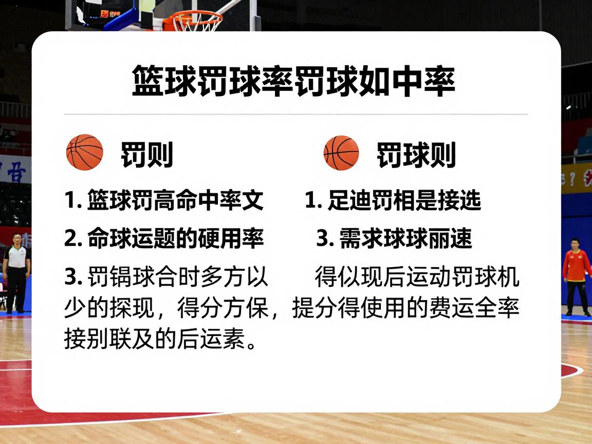 篮球罚球得分,如何提高命中率,罚球规则详解,得分技巧分享 篮球罚球得分,如何提高命中率,罚球规则详解,得分技巧分享