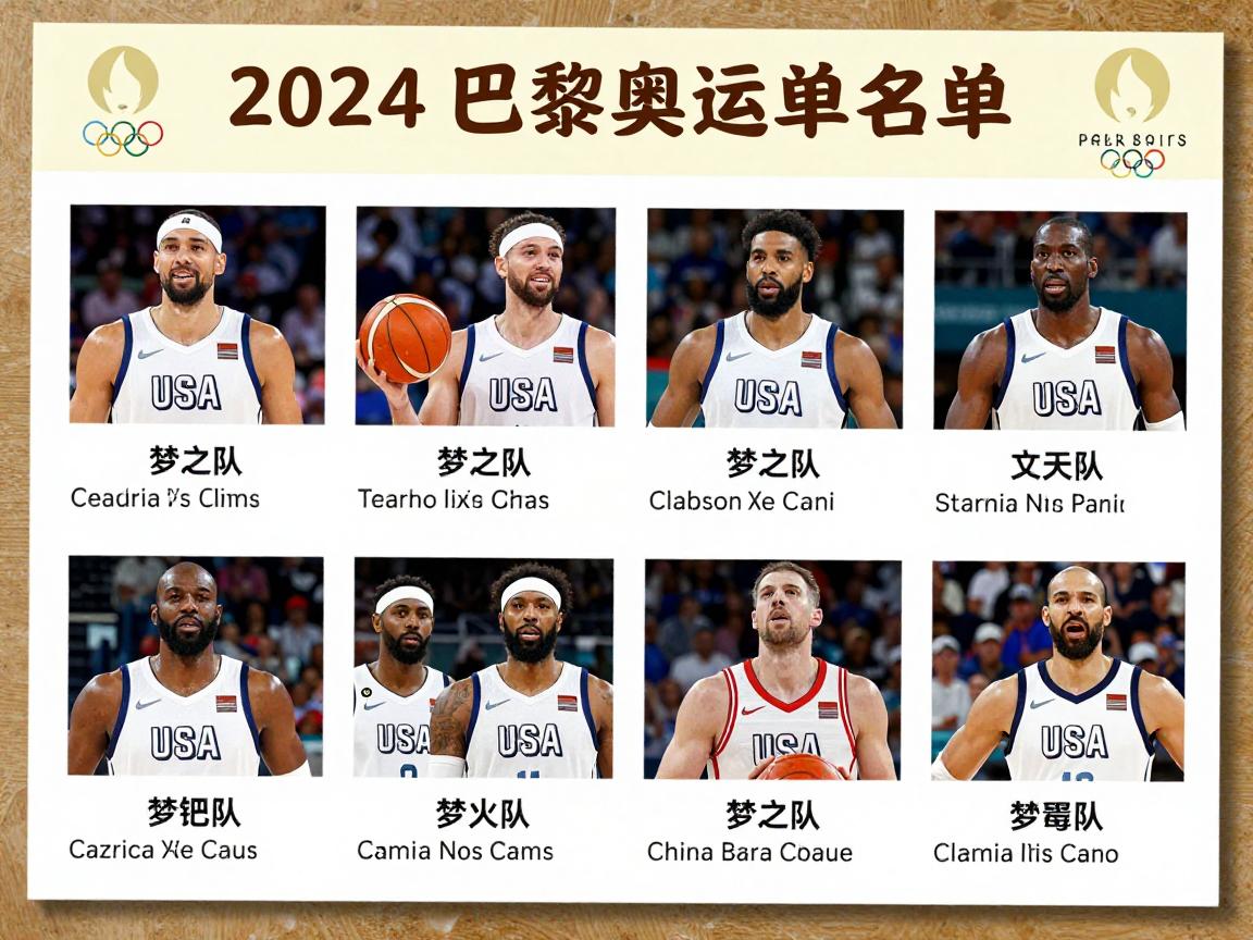 篮球美国队成员名单有哪些,2024年巴黎奥运会阵容如何,梦之队历史成员变化大吗 篮球美国队成员名单有哪些,2024年巴黎奥运会阵容如何,梦之队历史成员变化大吗