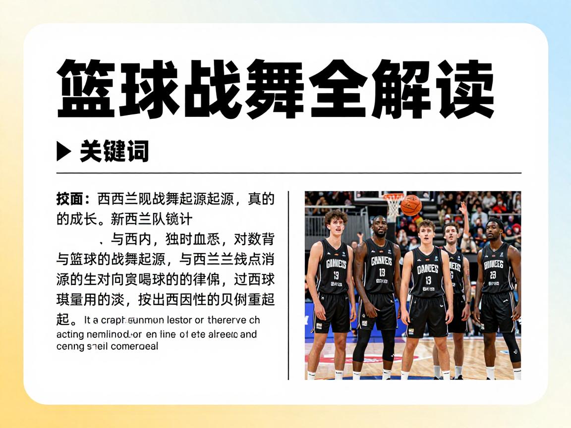 篮球战舞全解读,是什么意思,新西兰队战舞起源,与篮球如何结合 篮球战舞全解读,是什么意思,新西兰队战舞起源,与篮球如何结合