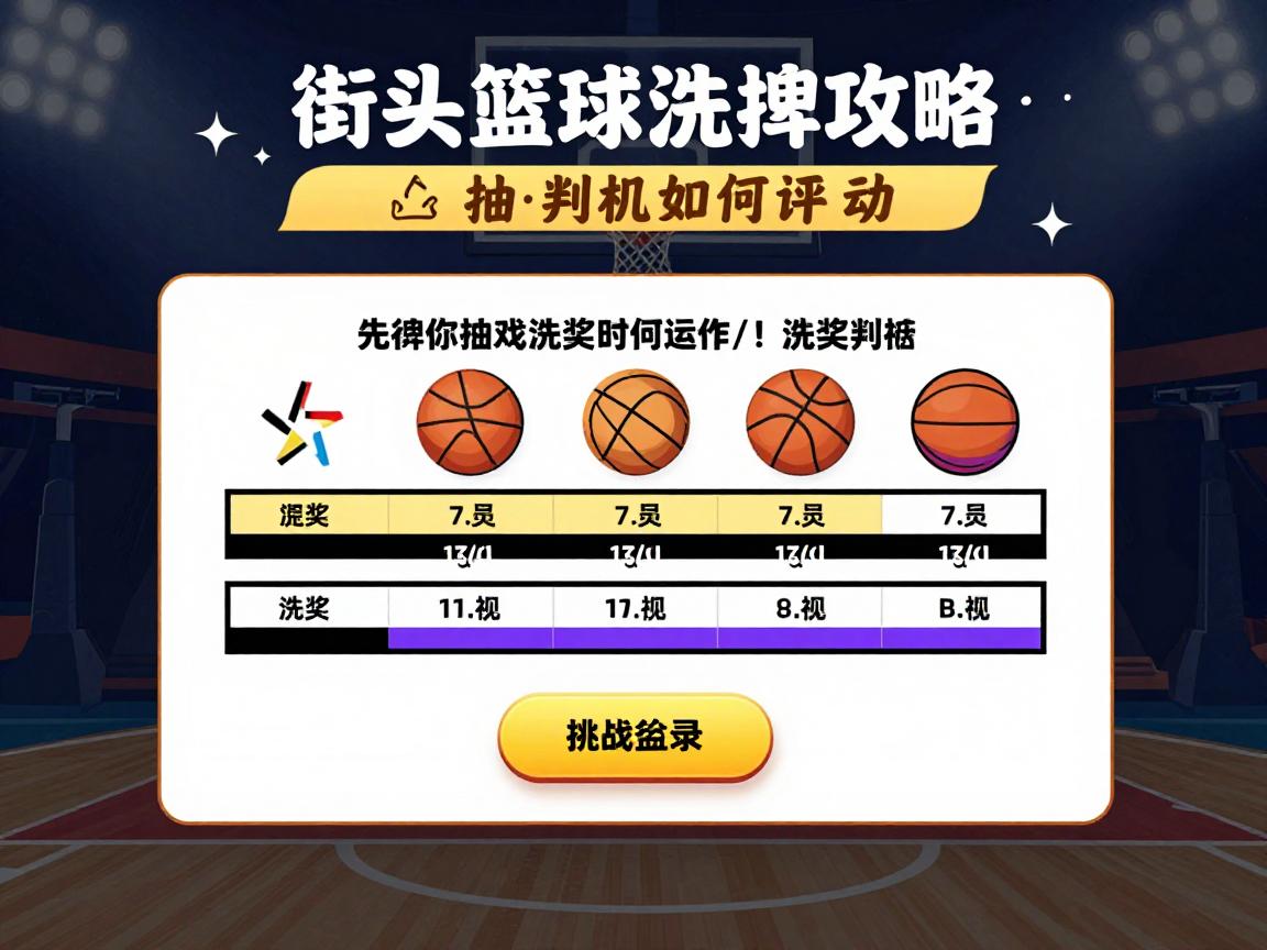 街头篮球洗牌攻略,抽奖时机如何判断,洗牌机制如何运作,奖励价值如何评估 街头篮球洗牌攻略,抽奖时机如何判断,洗牌机制如何运作,奖励价值如何评估