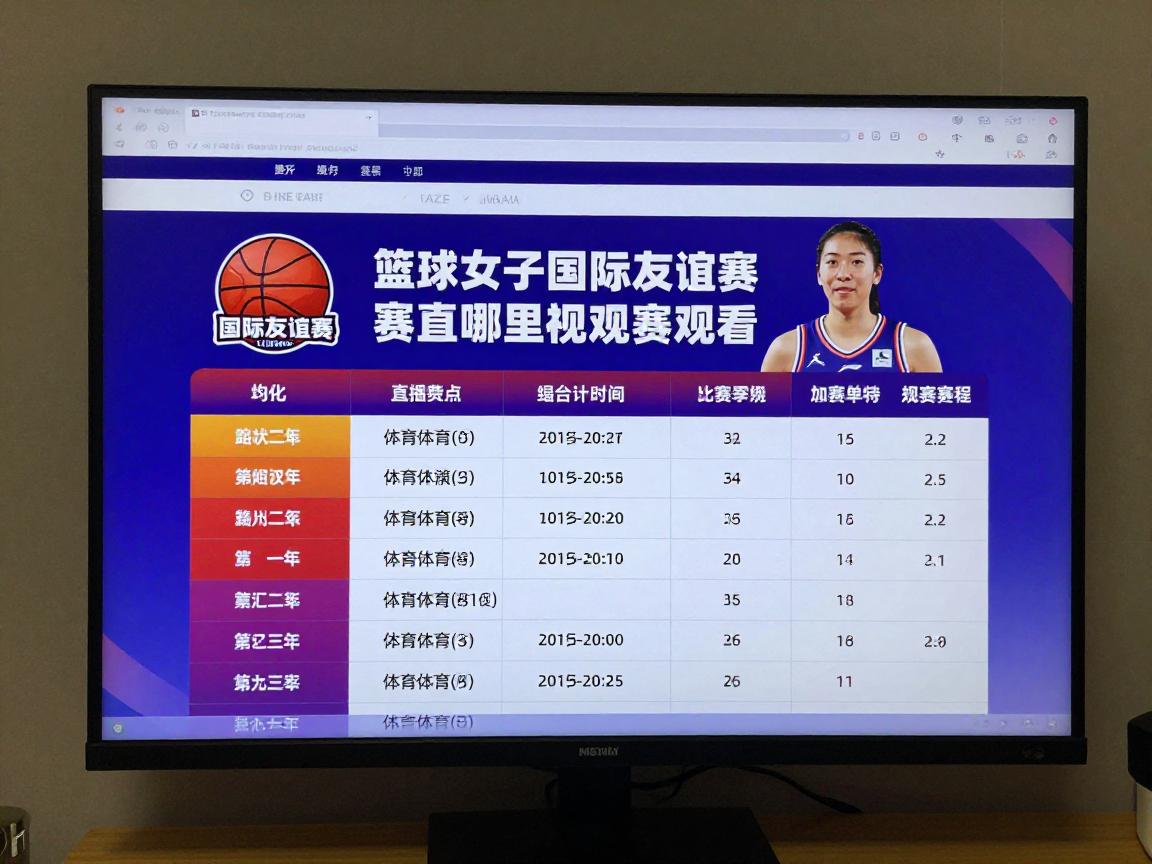 篮球女子国际友谊赛直播观赛指南,哪里能免费观看,最新赛程如何,有哪些观赛平台 篮球女子国际友谊赛直播观赛指南,哪里能免费观看,最新赛程如何,有哪些观赛平台